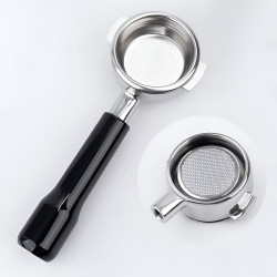 Portafiltro senza fondo 4Barista 58 mm – La Marzocco (manico nero)