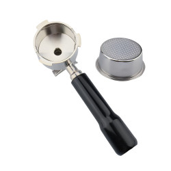 Portafiltro a doppio beccuccio 4Barista 51 mm – De’Longhi Dedica (manico nero)