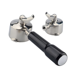 Portafiltro a doppio beccuccio 4Barista 51 mm – De’Longhi Dedica (manico nero)