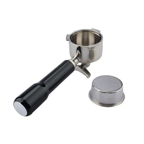 Portafiltro a doppio beccuccio 4Barista 51 mm – De’Longhi Dedica (manico nero)