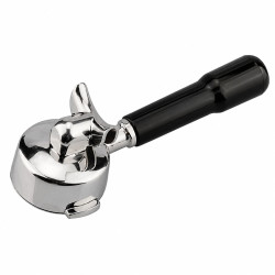 Portafiltro a doppio beccuccio 4Barista 58 mm – E61 (manico nero)