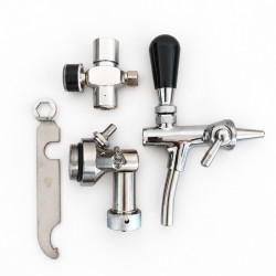 Nitro Cold Brew Mini-fusto in acciaio inox da 5 litri 4Barista