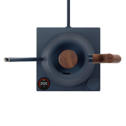 Fellow Stagg EKG PRO stone blue + walnut | Bollitore elettrico Gooseneck