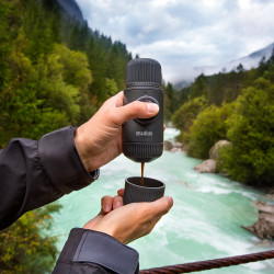 Wacaco NanoPresso (nero) + borsa protettiva - Usato