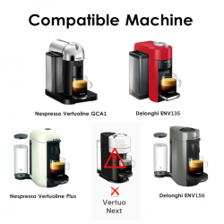 Nespresso Vertuo riutilizzabili