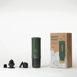 OutIn Nano 2 (Forest green) - macchina per il caffè da viaggio