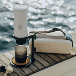 OutIn Nano 2 (Pearl white) - macchina per il caffè da viaggio