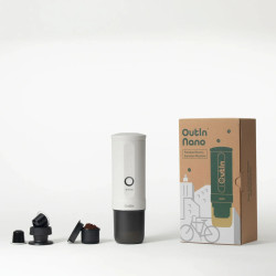 OutIn Nano 2 (Pearl white) - macchina per il caffè da viaggio