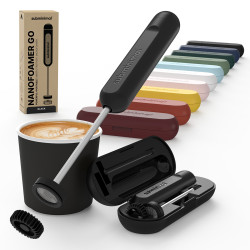 Subminimal NanoFoamer GO (black) - montalatte