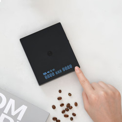 TIMEMORE Black Mirror Mini (nero) – bilancia per caffè digitale