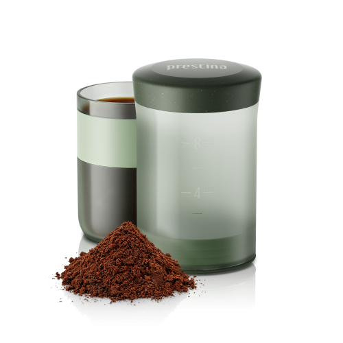 Wacaco Prestina (sage green) – una caffettiera portatile