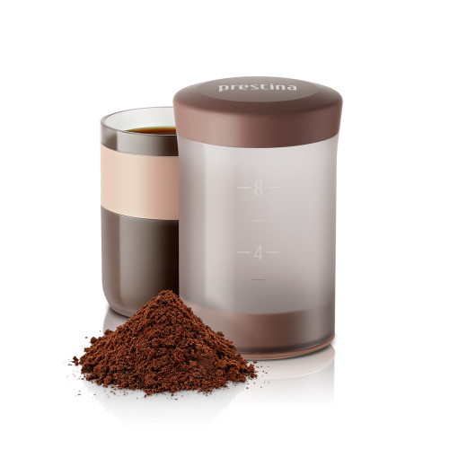 Wacaco Prestina (clay pink) – una caffettiera portatile