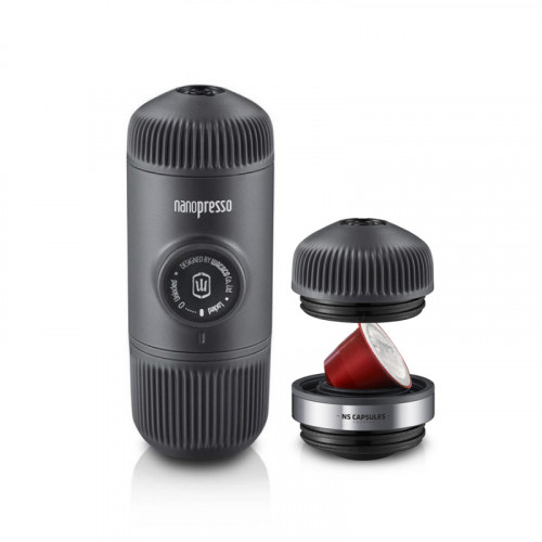 Wacaco NanoPresso (nero) + Nespresso adattatore - Usato